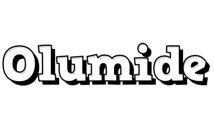 Olumide snowing logo