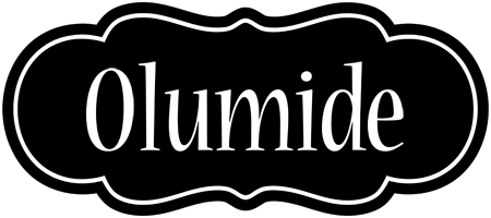 Olumide welcome logo