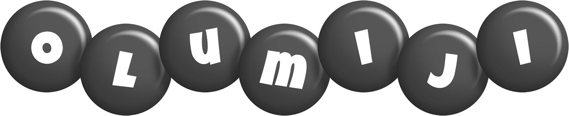 Olumiji candy-black logo