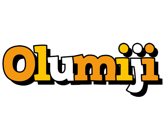 Olumiji cartoon logo