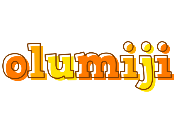 Olumiji desert logo