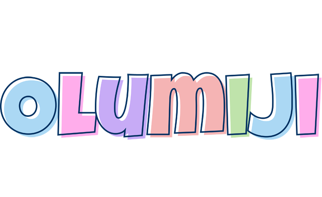Olumiji pastel logo