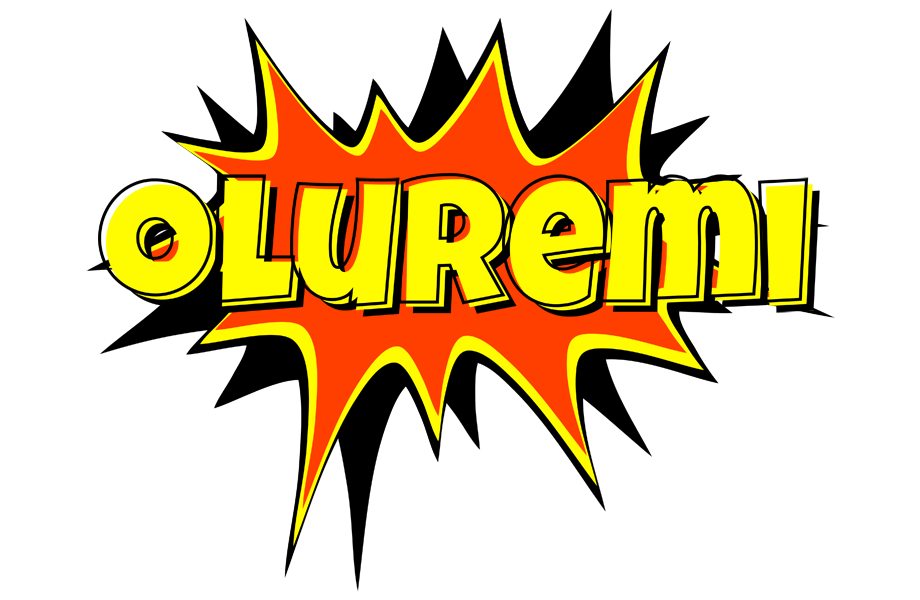 Oluremi bazinga logo