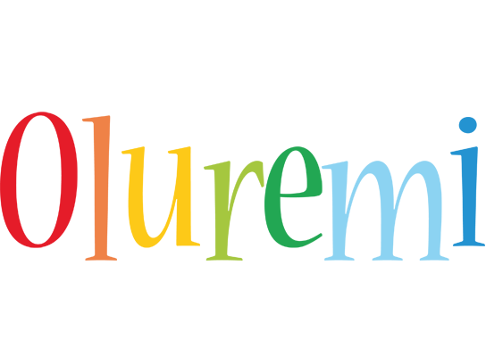 Oluremi birthday logo