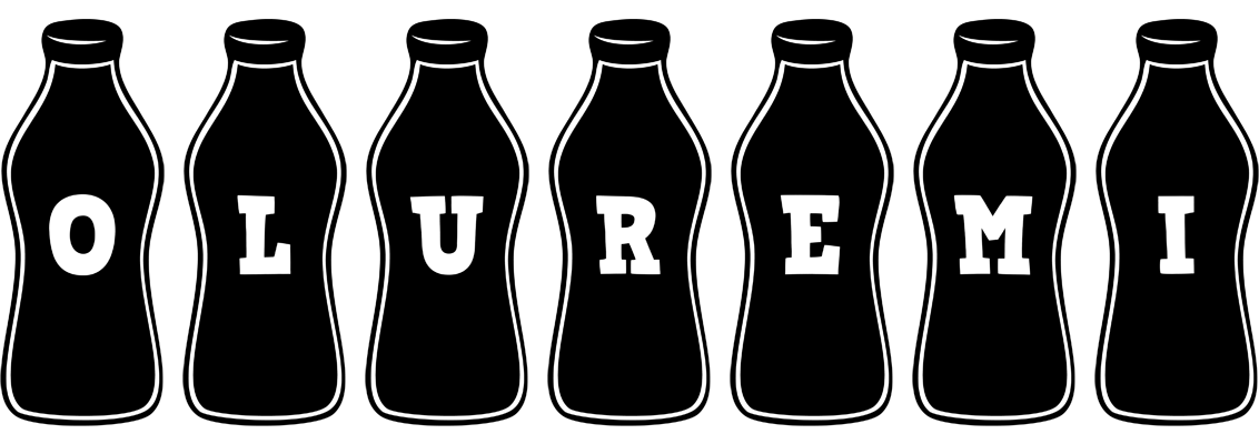 Oluremi bottle logo