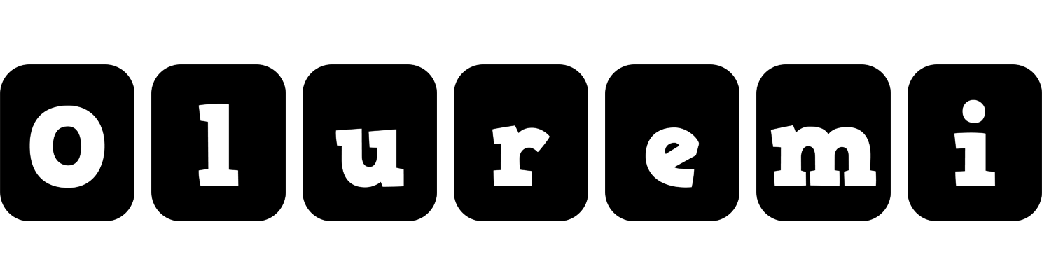 Oluremi box logo