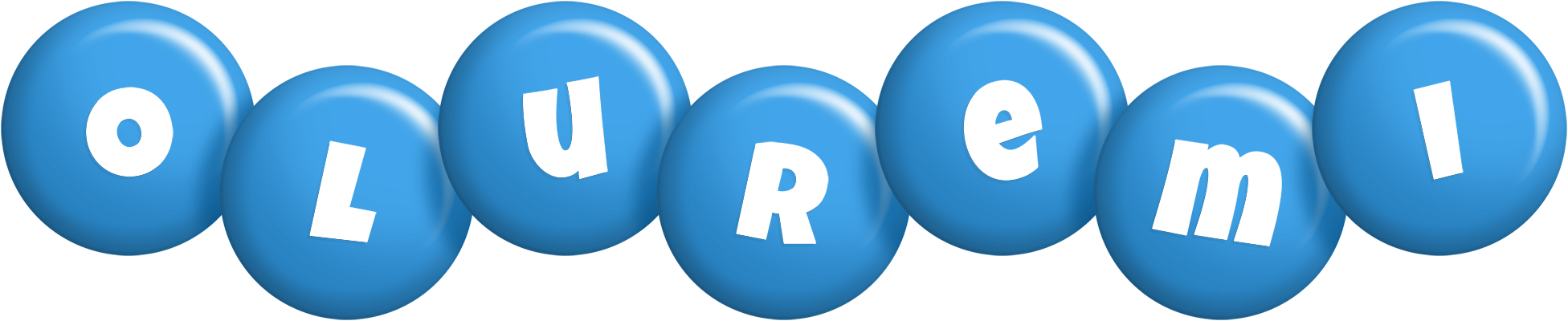 Oluremi candy-blue logo