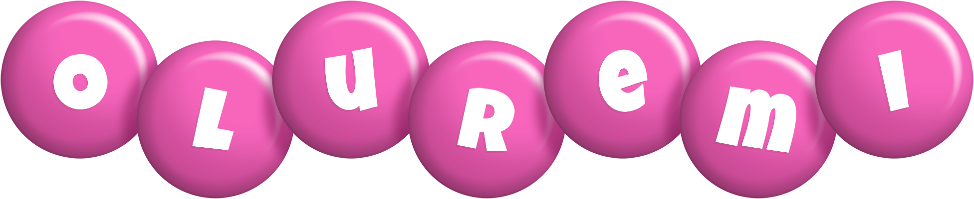 Oluremi candy-pink logo