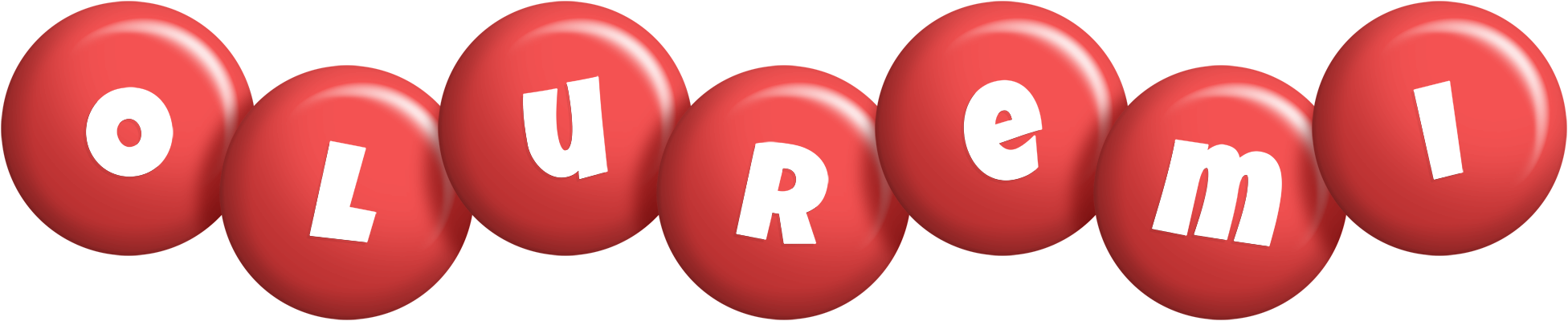 Oluremi candy-red logo
