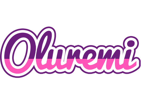Oluremi cheerful logo