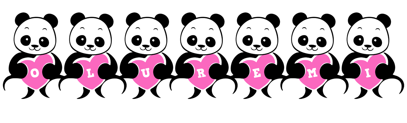 Oluremi love-panda logo