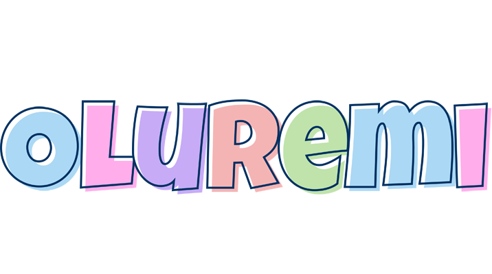 Oluremi pastel logo