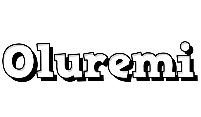 Oluremi snowing logo