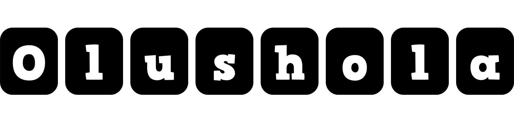 Olushola box logo