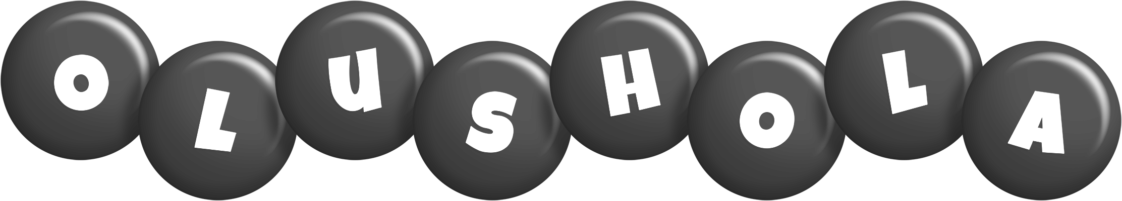 Olushola candy-black logo