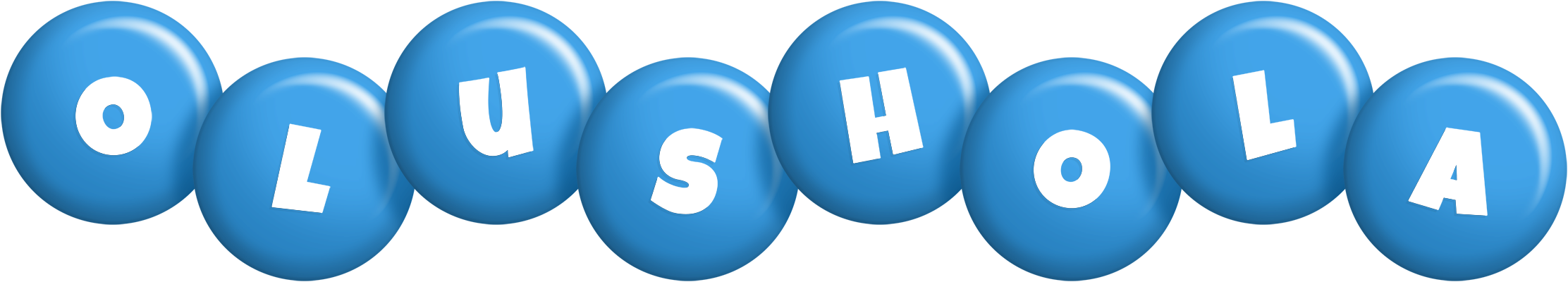 Olushola candy-blue logo
