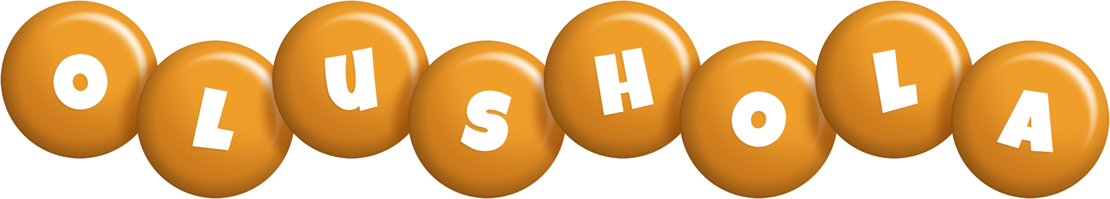 Olushola candy-orange logo