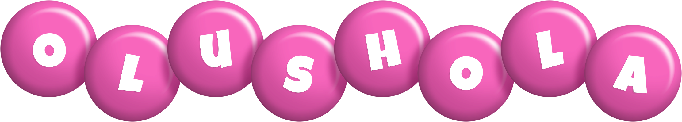 Olushola candy-pink logo
