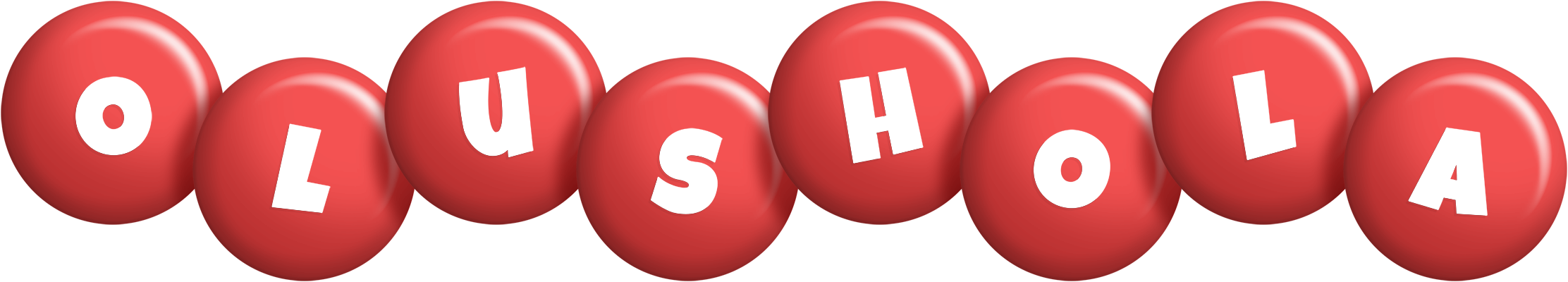 Olushola candy-red logo