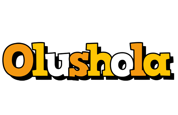 Olushola cartoon logo