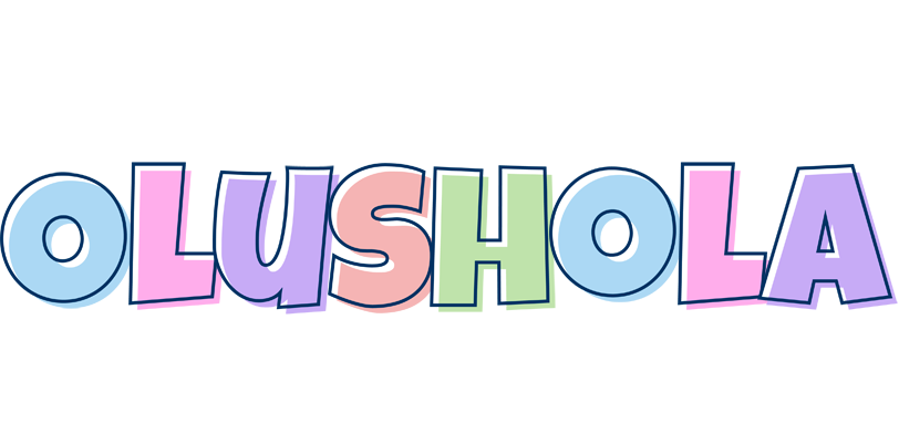Olushola pastel logo