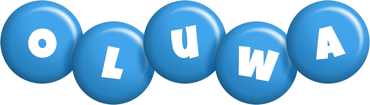 Oluwa candy-blue logo