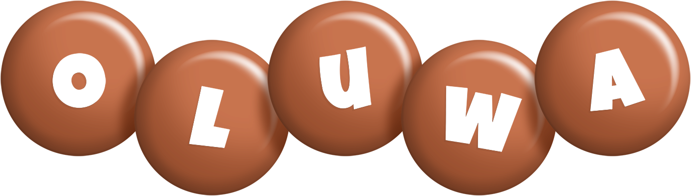 Oluwa candy-brown logo