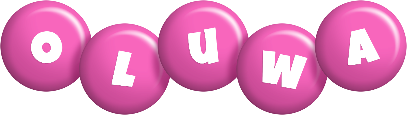 Oluwa candy-pink logo