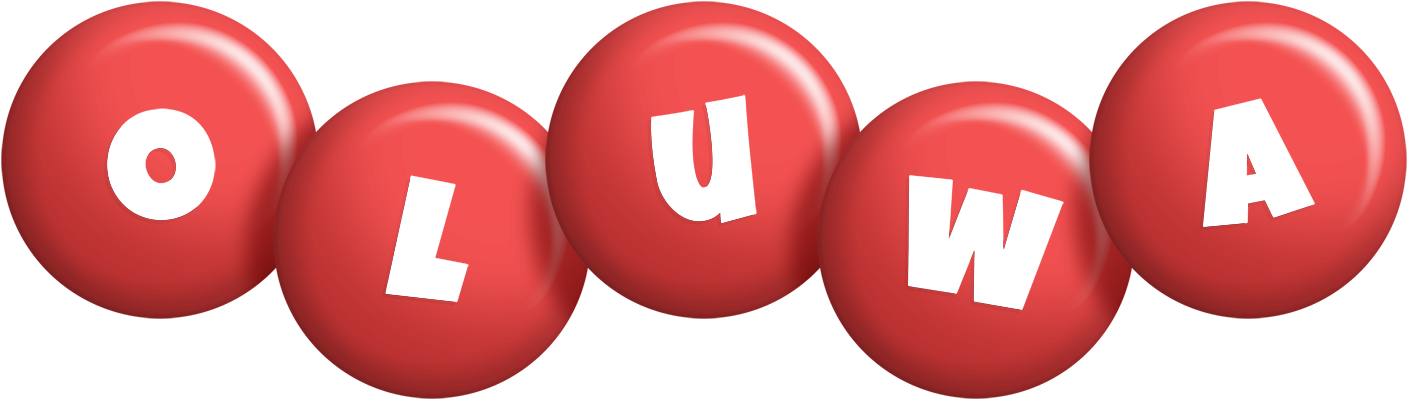 Oluwa candy-red logo