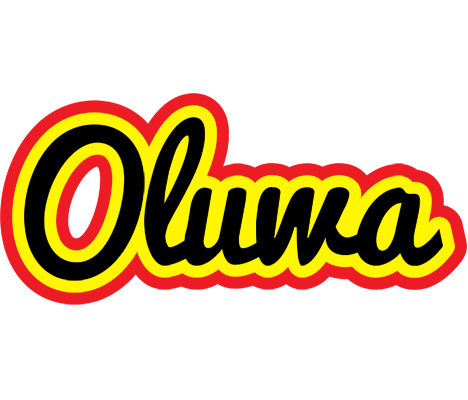 Oluwa flaming logo