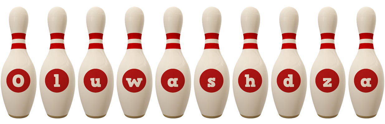 Oluwashdza bowling-pin logo