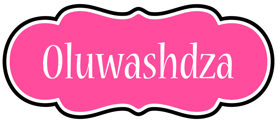 Oluwashdza invitation logo