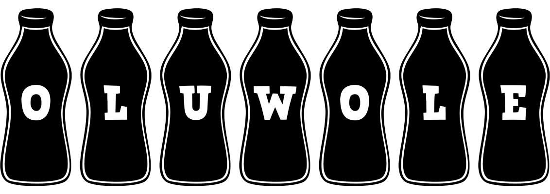 Oluwole bottle logo