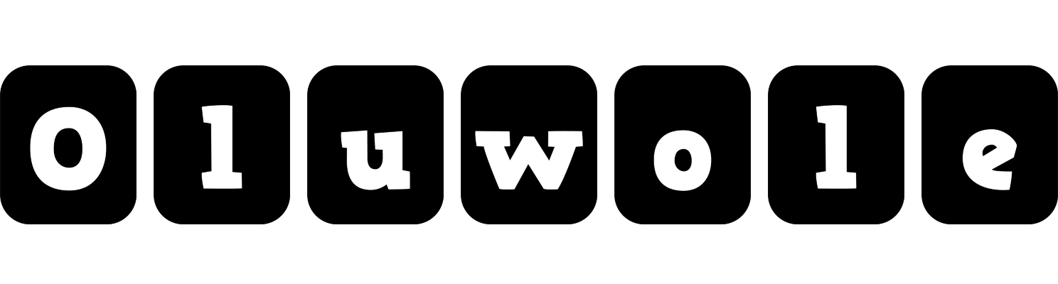 Oluwole box logo