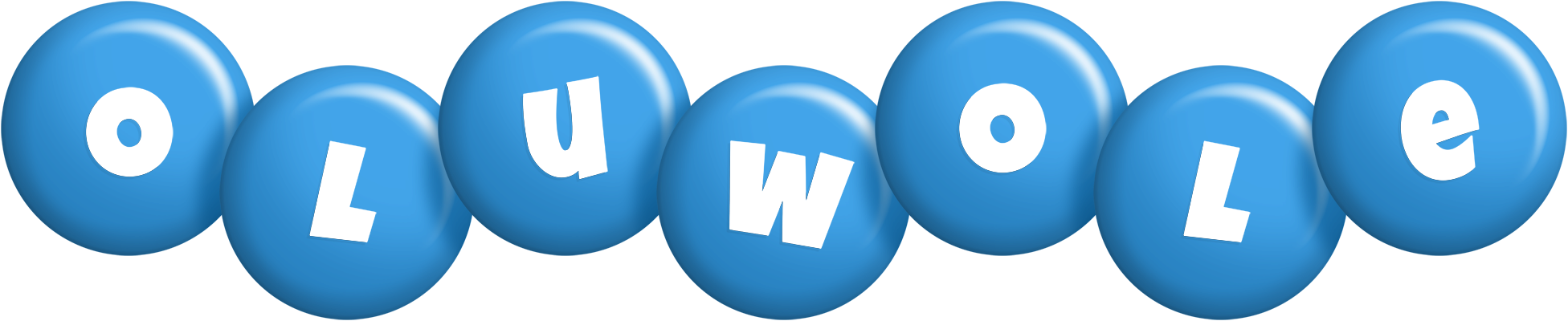 Oluwole candy-blue logo