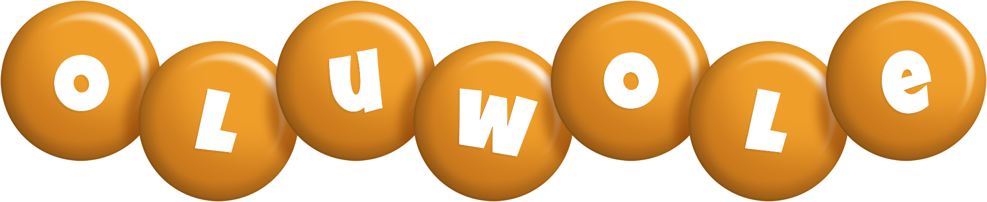Oluwole candy-orange logo