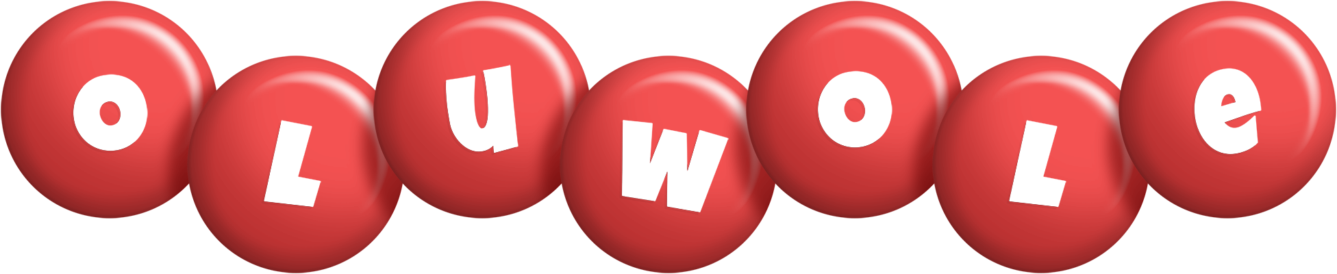 Oluwole candy-red logo