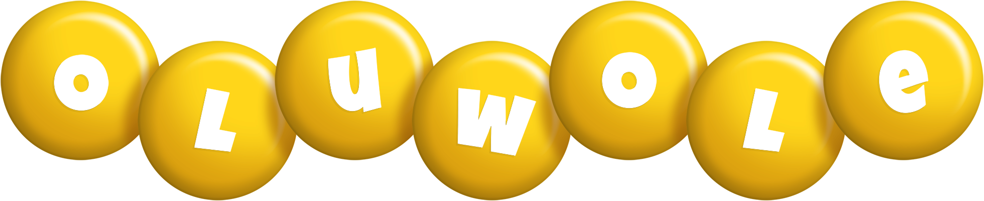 Oluwole candy-yellow logo