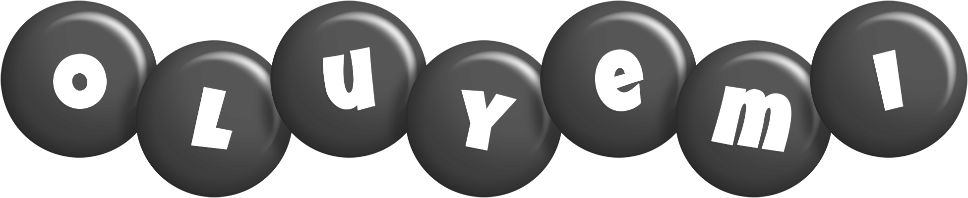 Oluyemi candy-black logo