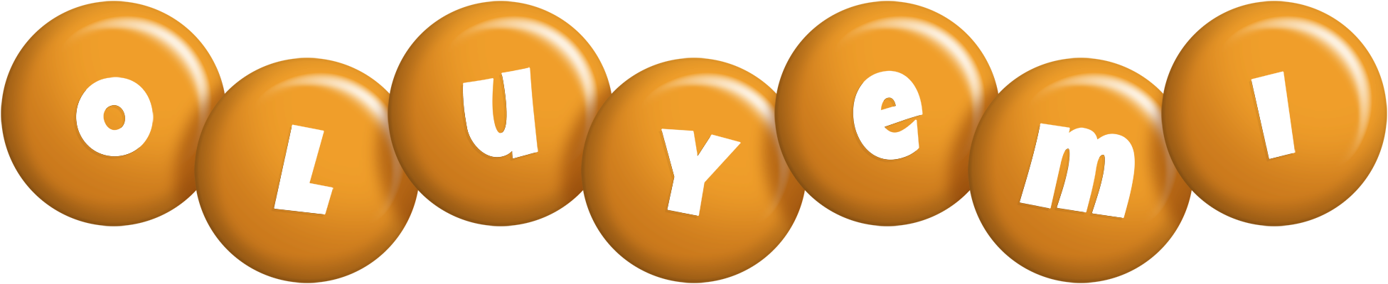 Oluyemi candy-orange logo