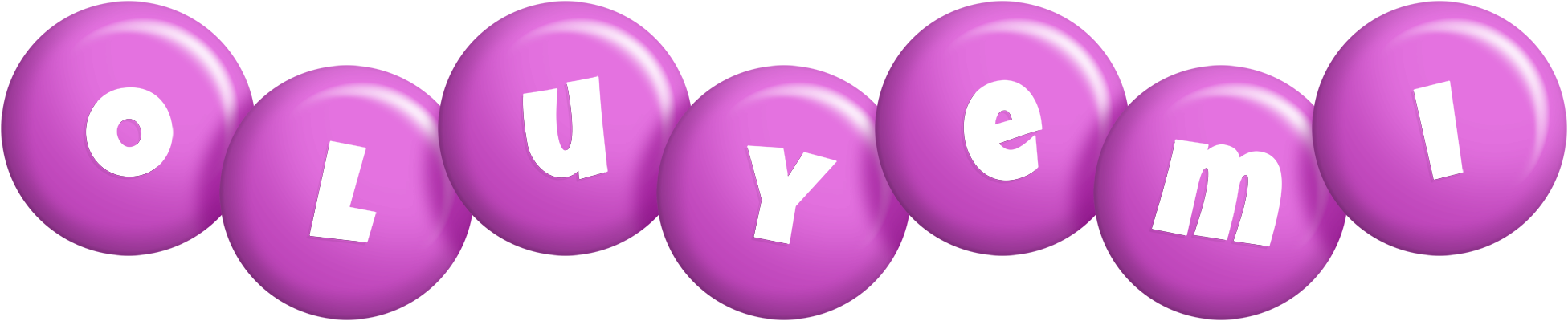 Oluyemi candy-purple logo