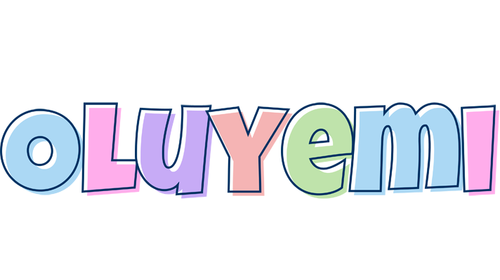 Oluyemi pastel logo