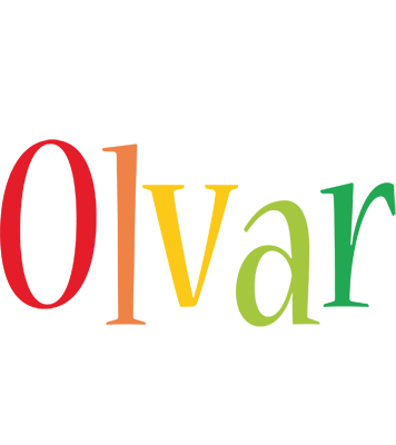 Olvar birthday logo