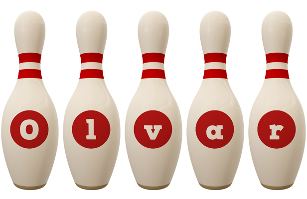 Olvar bowling-pin logo