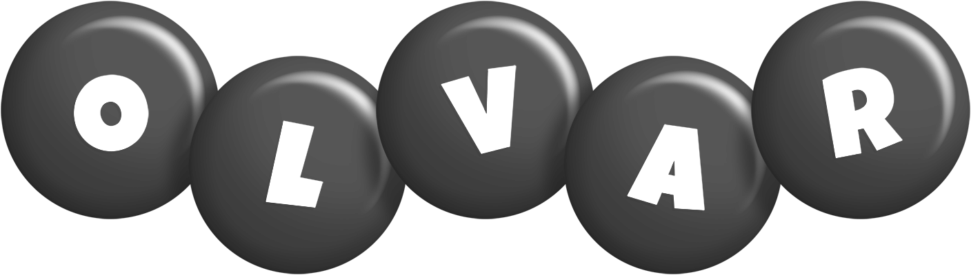 Olvar candy-black logo