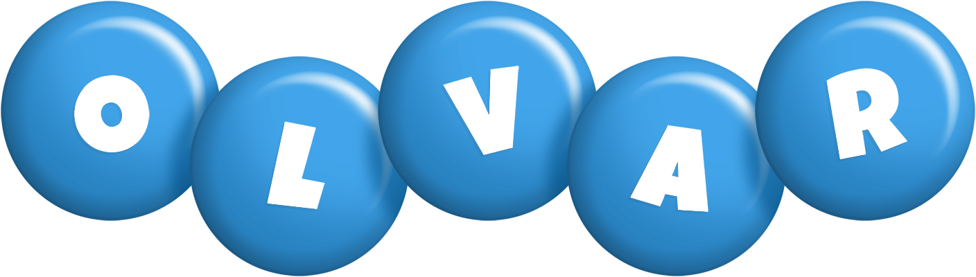 Olvar candy-blue logo