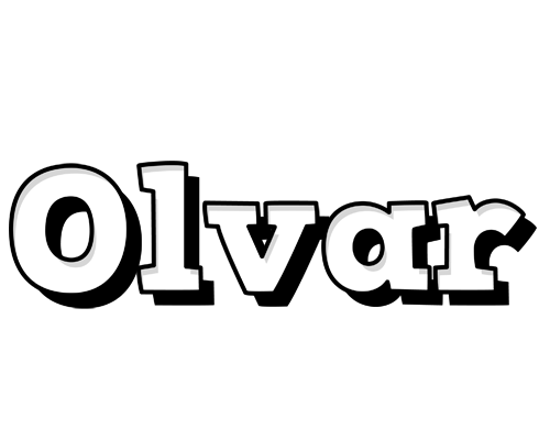 Olvar snowing logo