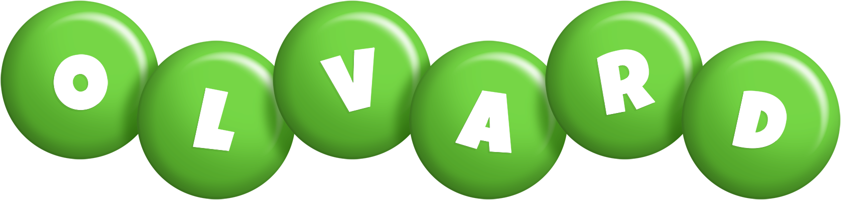 Olvard candy-green logo