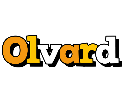 Olvard cartoon logo