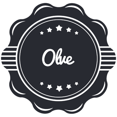 Olve badge logo